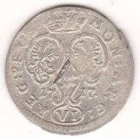 6 грошей 1717 г. Пруссия