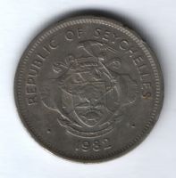 1 рупия 1982 г. Сейшельские острова