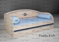 Кровать одноярусная Капитан КП-13/7 (80х190)