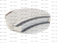 Матрас круглый Идеал TFK* ДМ