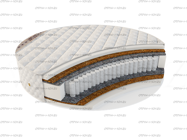 Матрас круглый Элегант TFK Virtuoz