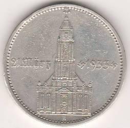 5 марок 1934 г. Германия