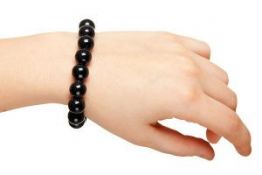 Турмалиновый браслет и турмалиновые бусы