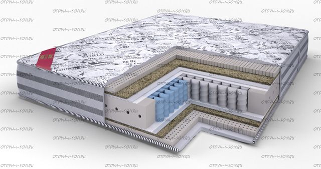 Матрас Lonax Exellent Lux (S1000) подушка в подарок