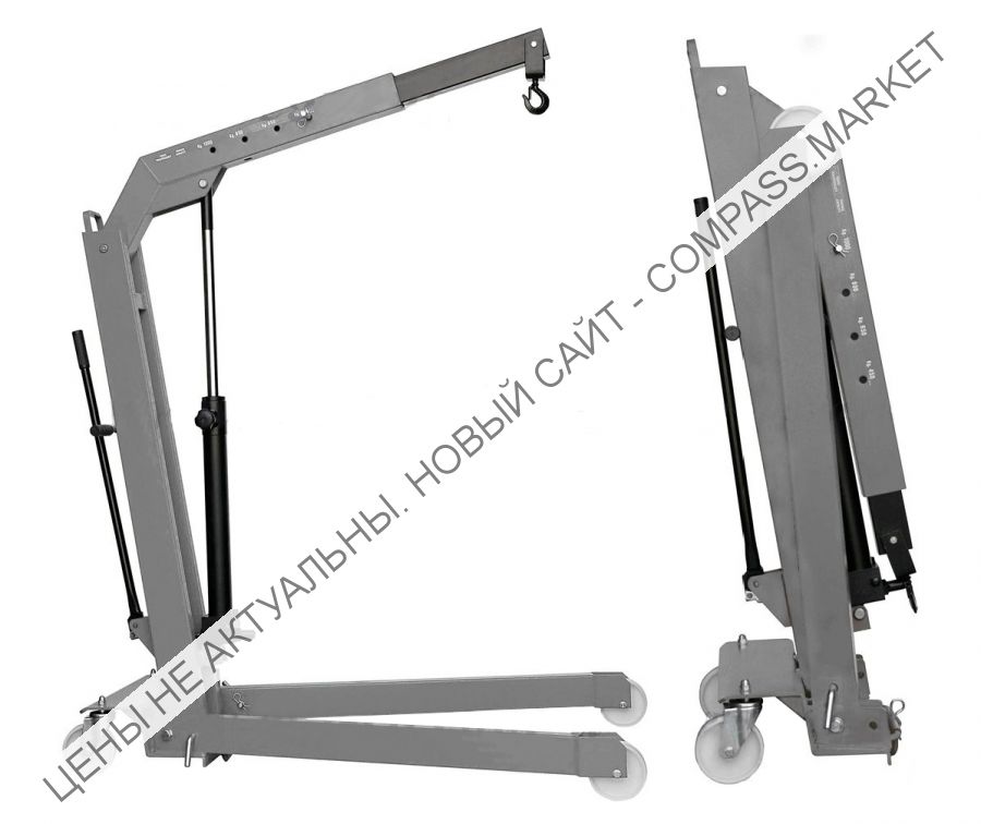 Кран складной г/п 1000 кг. однотактный Werther-OMA