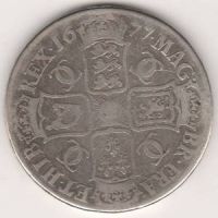 1 крона 1677 г. Англия