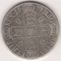 1 крона 1677 г. Англия
