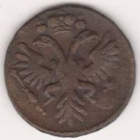 Деньга 1731 г. одна черта