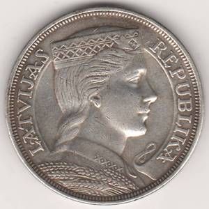 5 лат 1932 г. редкий год Латвия