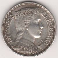 5 лат 1932 г. редкий год Латвия