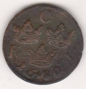 1/6 орэ 1680 г. Швеция