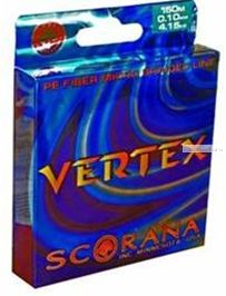 Леска плетен.Scorana "Vertex" Флуор 150 м