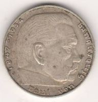 2 марки 1937 г. Германия