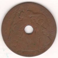 1 цент 1920 г. Индокитай(Франция)