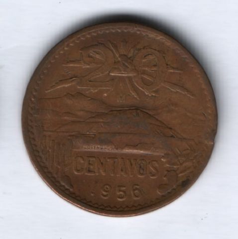 20 сентаво 1956 г. Мексика