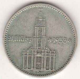 2 марки 1934 г. Германия