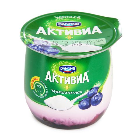 ..Йогурт Активиа термостатный в ассортименте 2.7% 170 г
