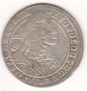 15 крейцеров 1660 г. Австрия