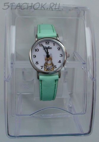 Часы для девочки "Котик-3"