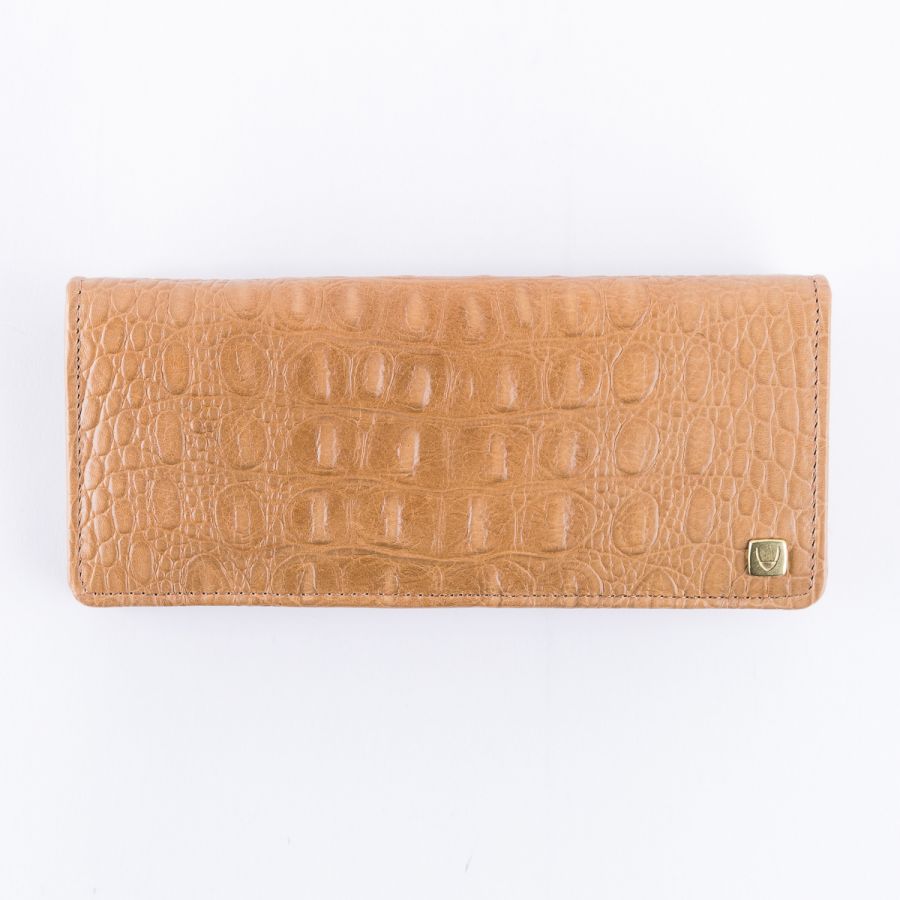 Эксклюзивный кошелек Hidesign Avenue Foch Baby.Croco.Tan