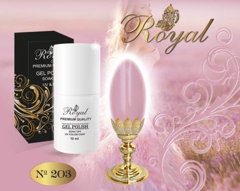 ROYAL №203 гель лак 10 мл.