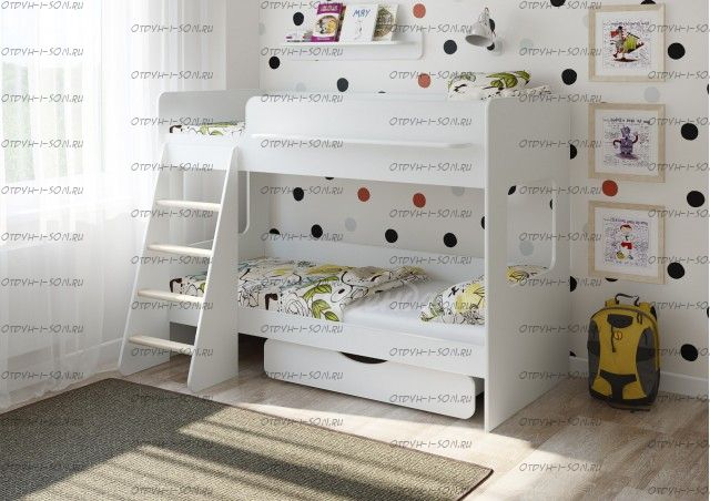 Кровать двухъярусная Легенда-25.2