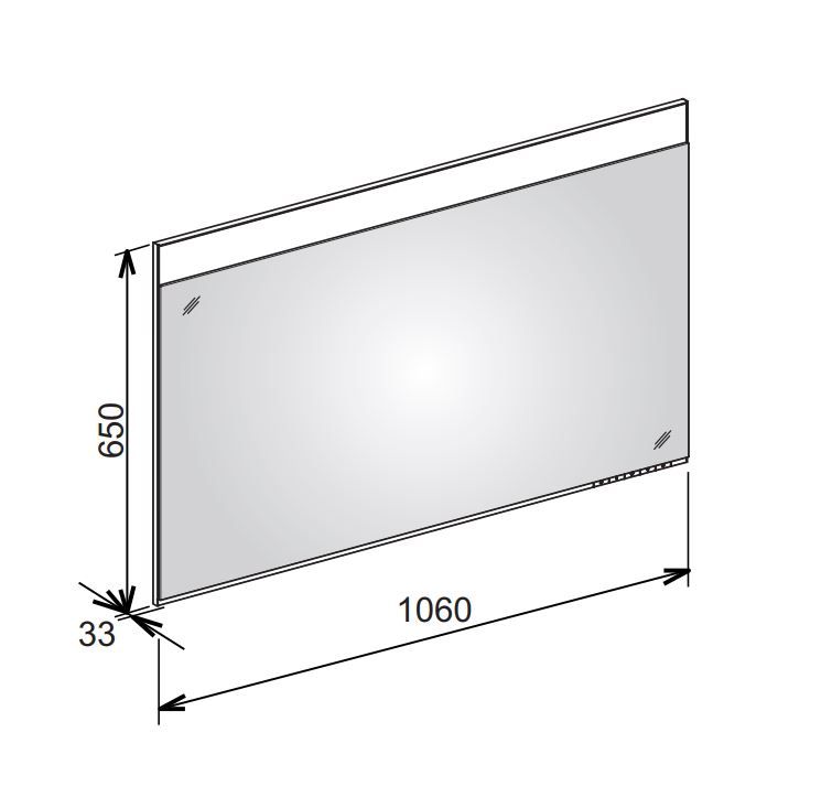 Keuco Edition 400 Зеркало с подсветкой и подогревом 11596 106х65 ФОТО