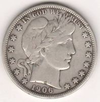 1/2 доллара 1906 г. США