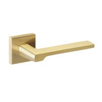 Дверная ручка Groel 147 q Fila Brass золото матовое