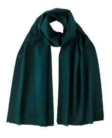 стильный шарф 100% шерсть мериноса,  расцветка Малахит  Tartan Green , средняя плотность 4