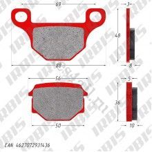 Колодки тормозные задние Irbis TTR250R