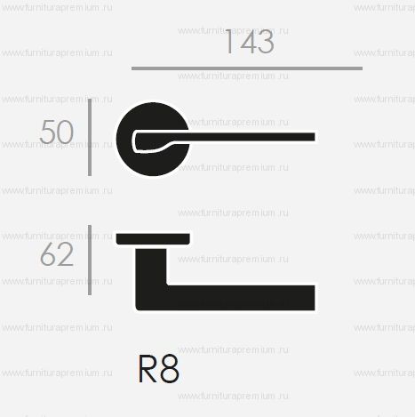 Ручка Groel 147 Fila Black