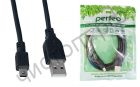 Кабель USB 2.0 Aм вилка(папа)--mini-B(miniUSB) вилка(папа) 5P длина 3 м. PERFEO (U4303)