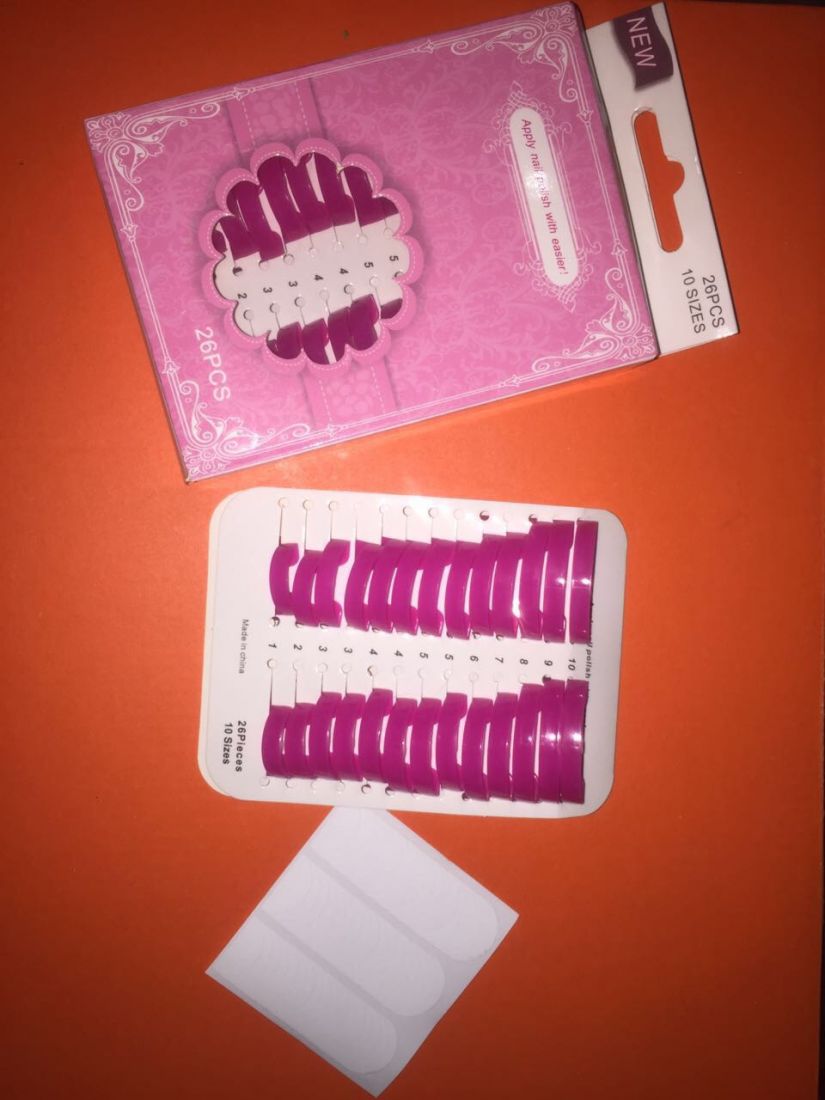 Накладки для маникюра для защиты боковых валиков 26 шт.