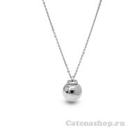 Колье серебряное "Шарик"