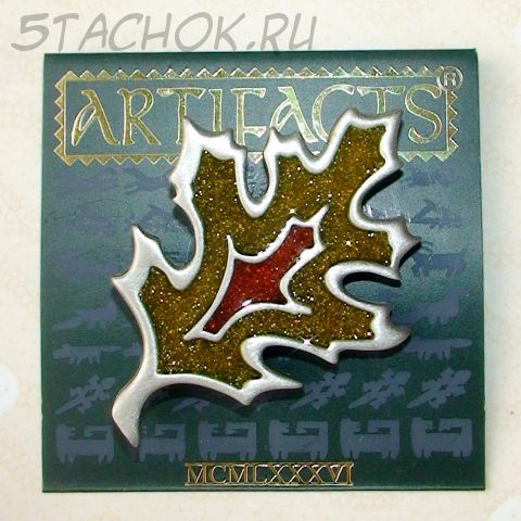 Брошь "Дубовый лист" (JJ США)