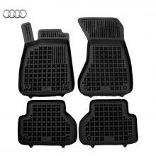 Коврики Audi A4 (B9) от 2015 в салон резиновые Rezaw Plast (Польша) - 4 шт.