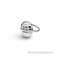 Кольцо серебряное "Бриз"