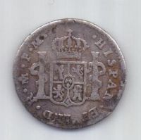 1 реал 1798 г. Мексика. Испания