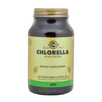 Солгар Хлорелла (Chlorella), 100 капсул