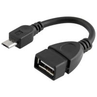 Кабель OTG microUSB - USB