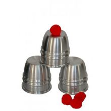 Набор Cups and Balls ("Чашки и мячики") алюминий