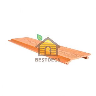 Фасадная доска из ДПК Goodeck 156*21 мм. Цвет: Карамель.