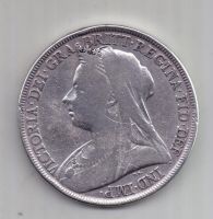 1 крона 1898 г. редкий год. Великобритания