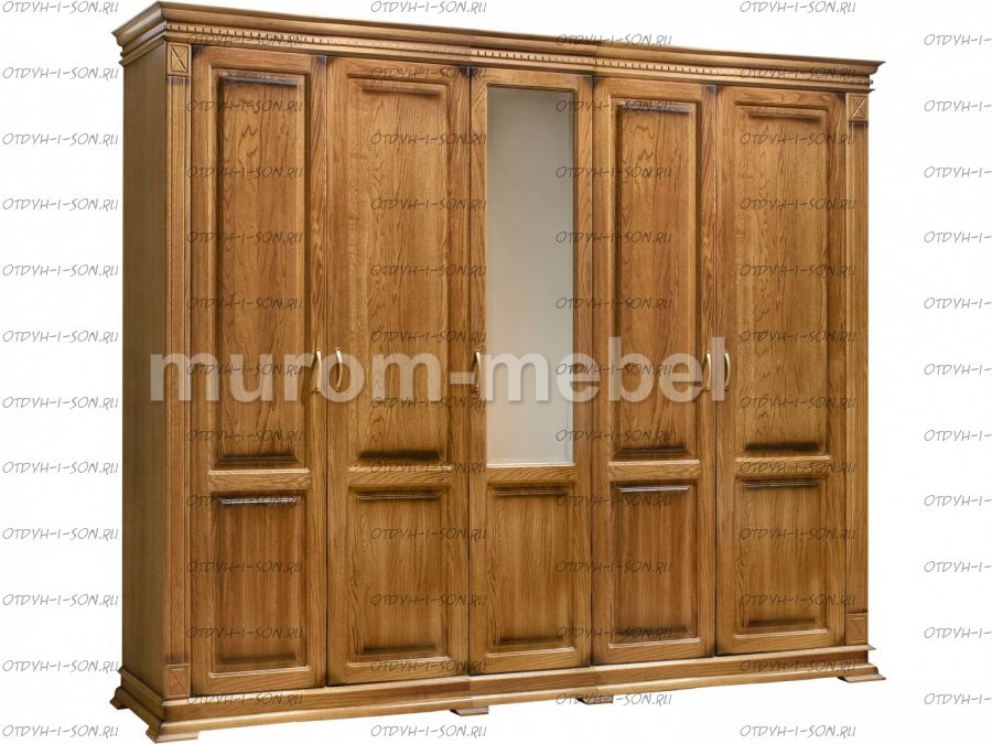 Шкаф 5-дверный Флоренция