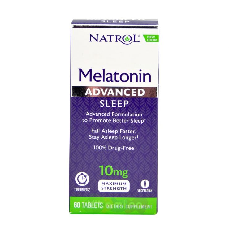 Natrol Мелатонин 10 мг, быстрорастворимые таблетки