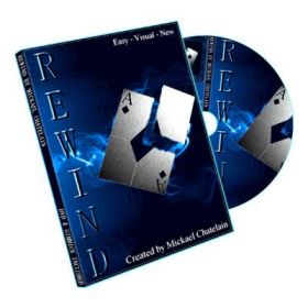 Rewind (Gimmick and DVD, BLUE) by Mickael Chatelain
