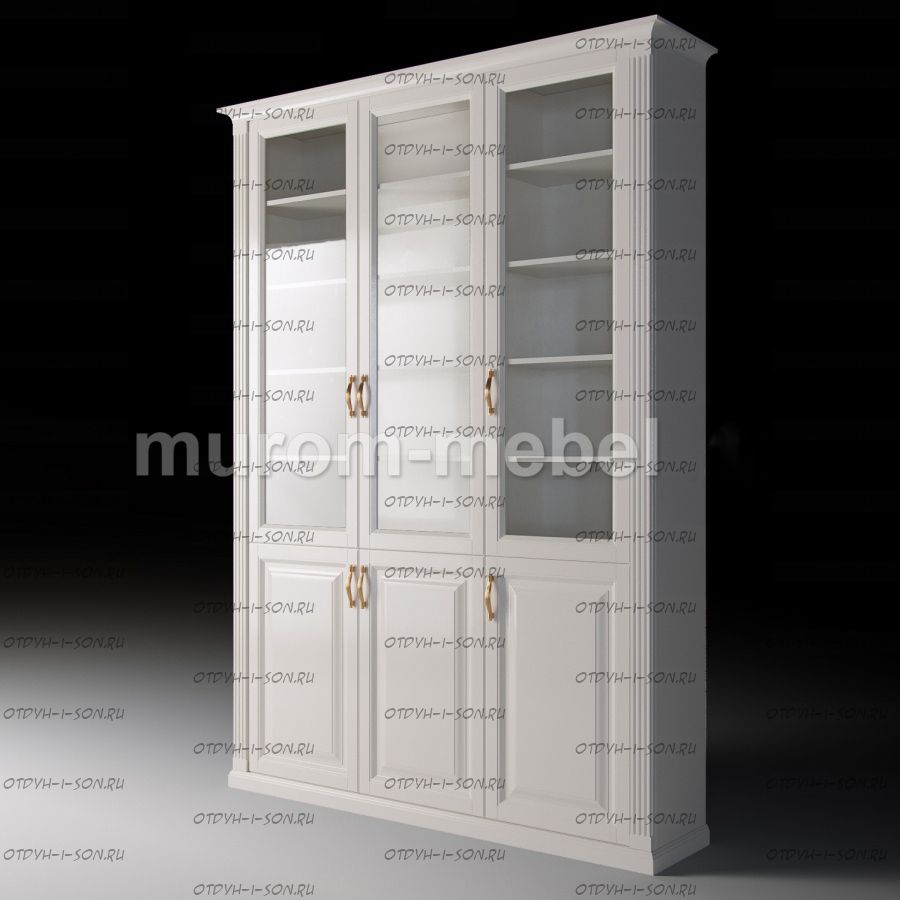 Шкаф 3-дверный Валенсия (135х33х215)