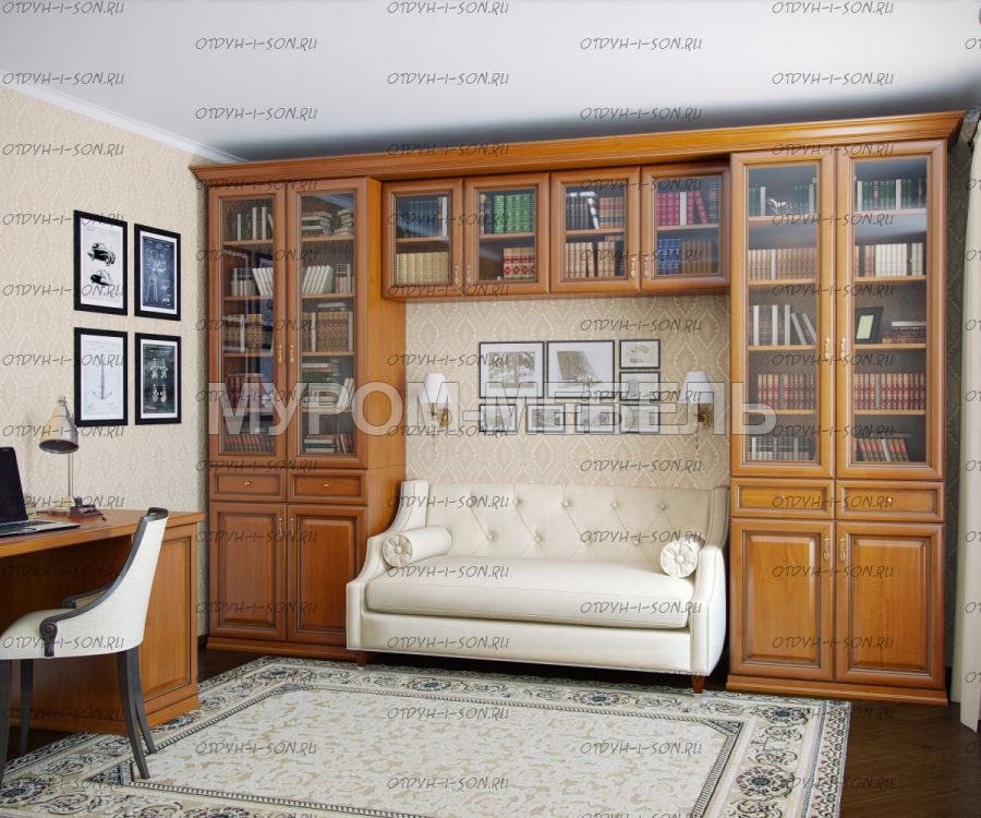 Шкаф с нишей (стенка) Галисия-2 (360х44х248)