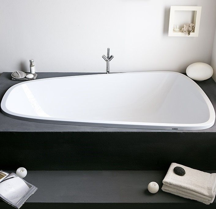 Изображение Ванна встраиваемая Hoesch SINGLEBATH DUO арт: 3688 176x114 слив слева